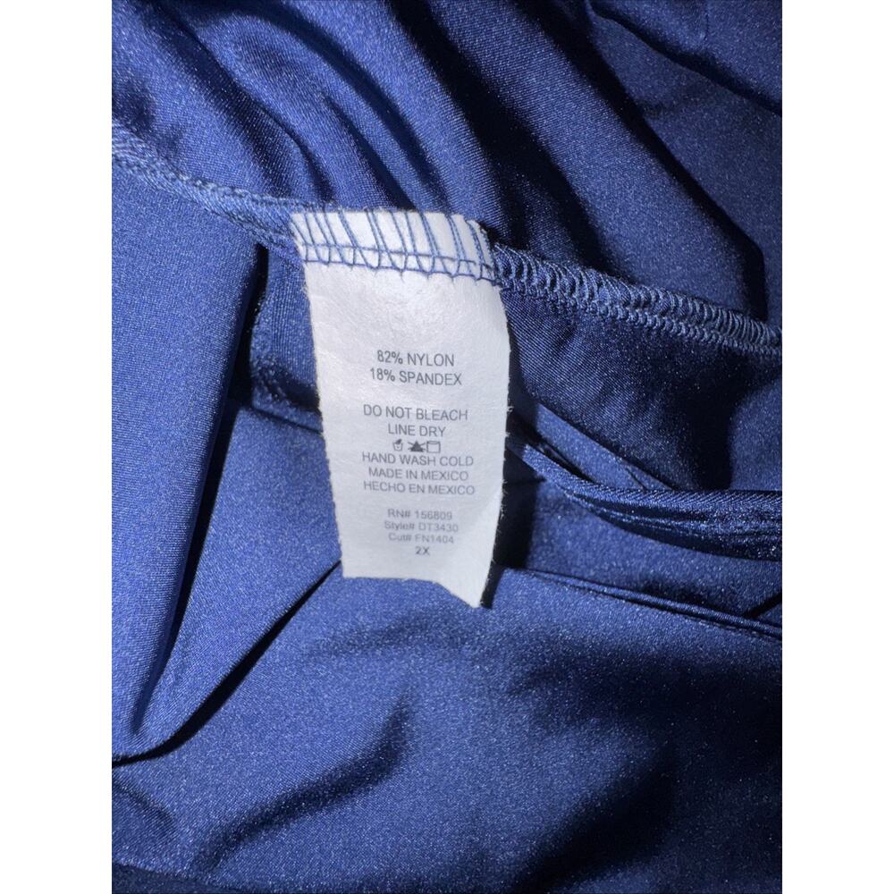 Fashion Nova Navy Need To Know Maxi Dress Size 2X - Picture 15 of 15